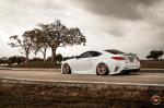 Lexus RC200t F-Sport on Vossen Wheels (ML-X3) 2018 года